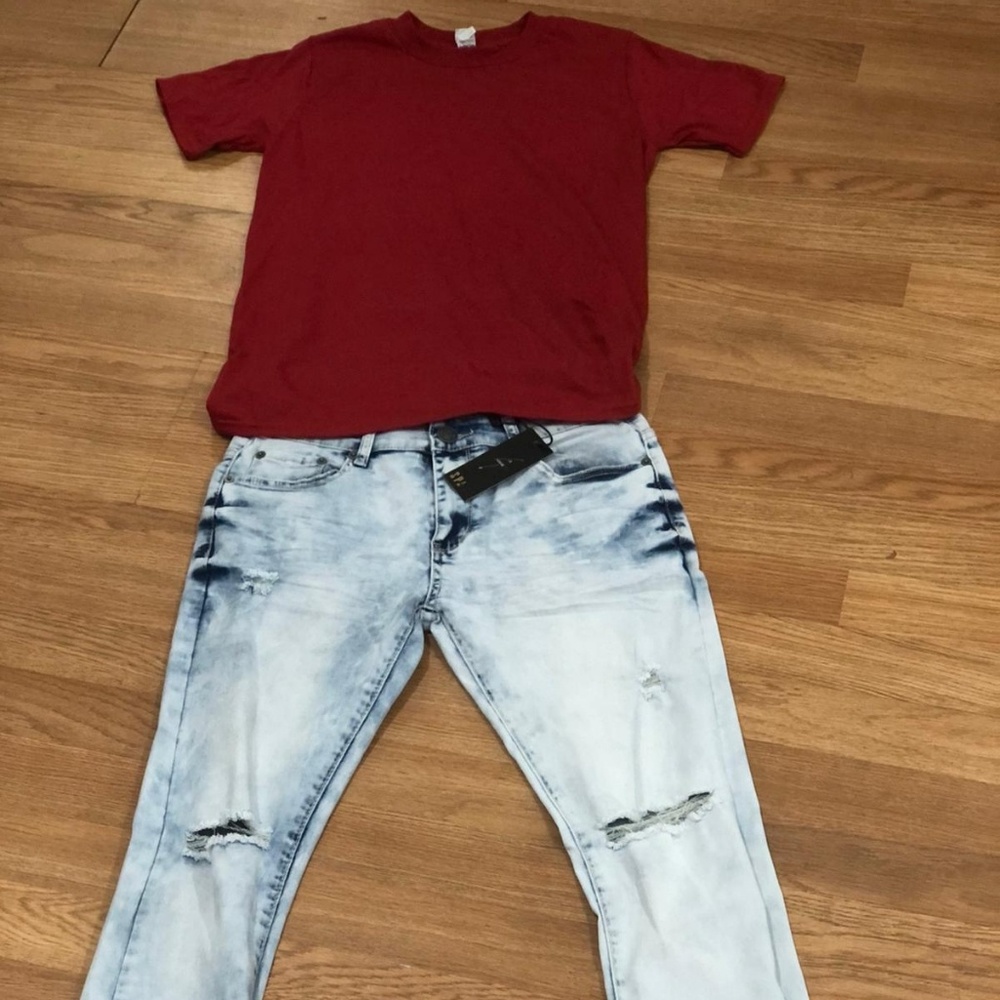 Jean's ans shirt set